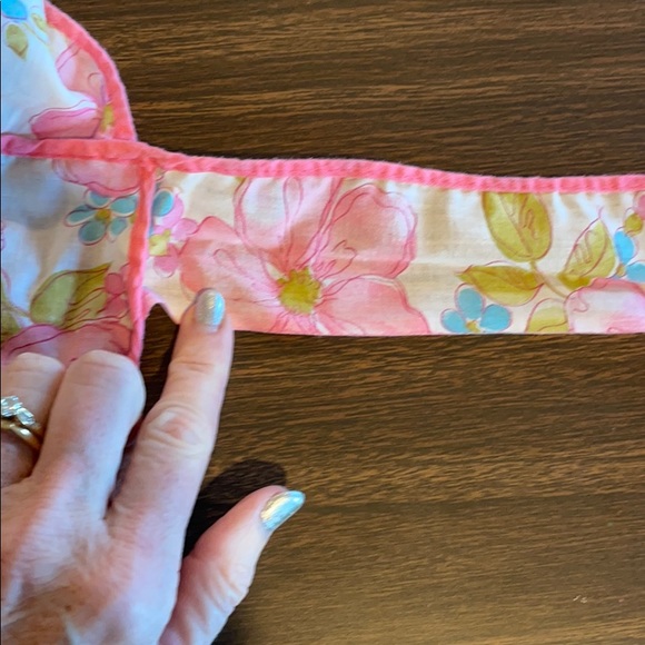 Grandma’s Apron Pink Handmade Homemade Floral - Picture 7 of 16